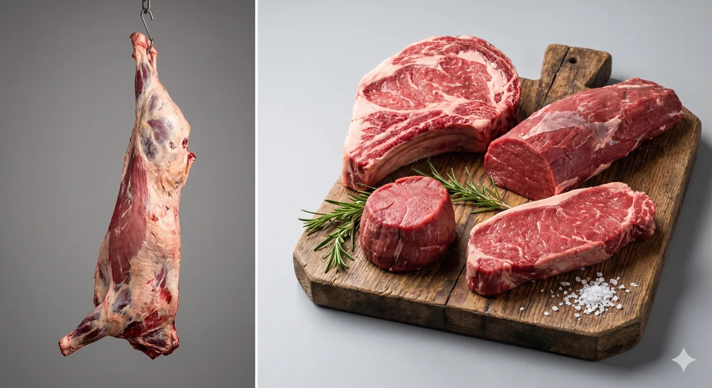 Premium beef cuts